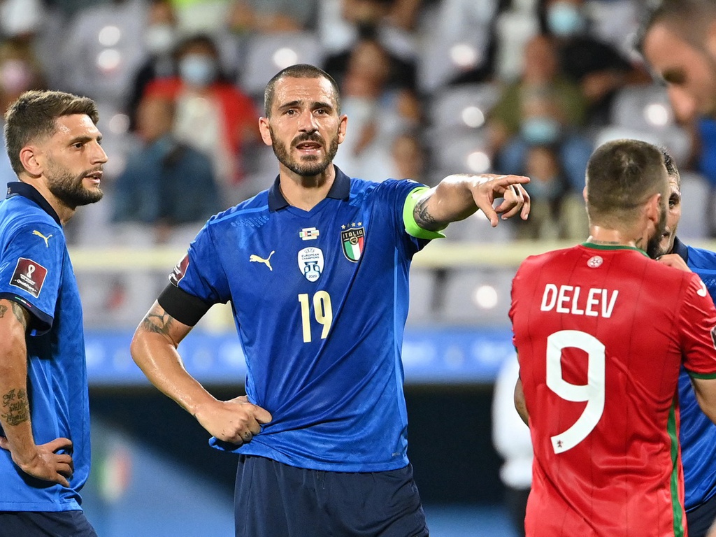 Đội tuyển Ý không thể giành 3 điểm trước Bulgaria tại vòng loại World Cup 2022