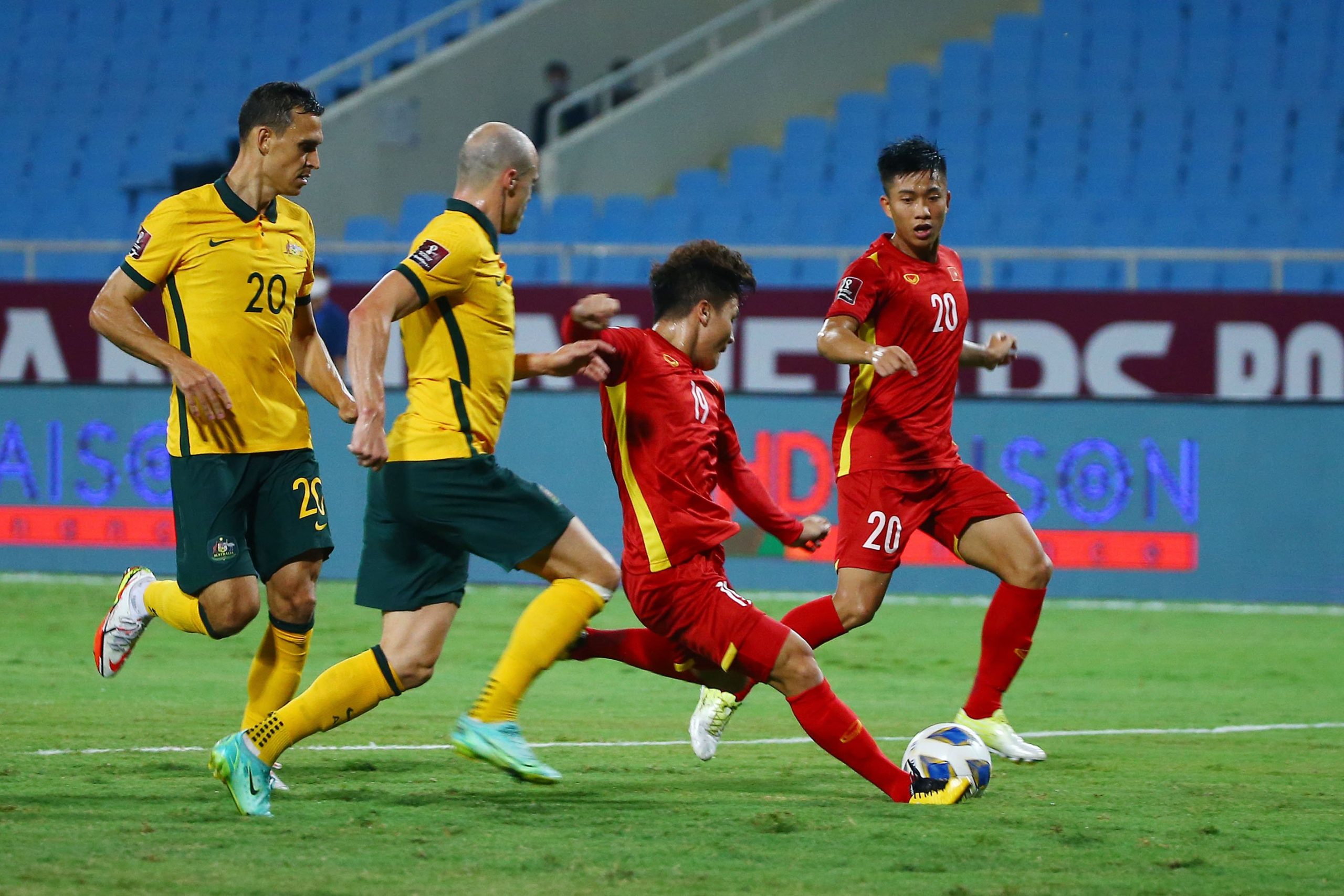 Những điểm nhấn trong trận đấu giữa Việt Nam và Australia
