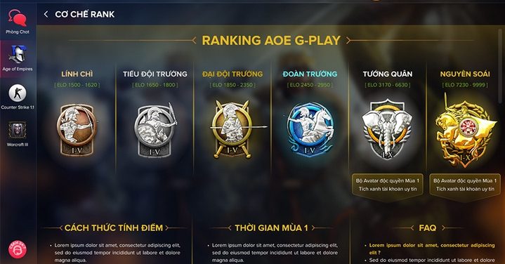 Tựa game AoE tại Việt Nam