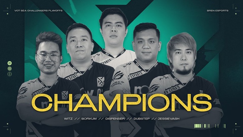 Các tuyển thủ Philippines giành chức vô địch VCT SEA Stage 3 Challengers Playoffs